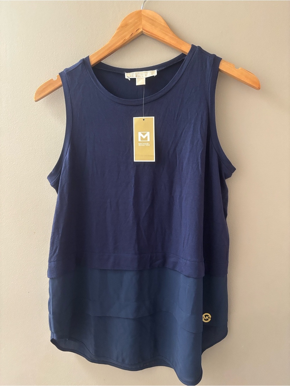 Michael Kors tank top navy blouse